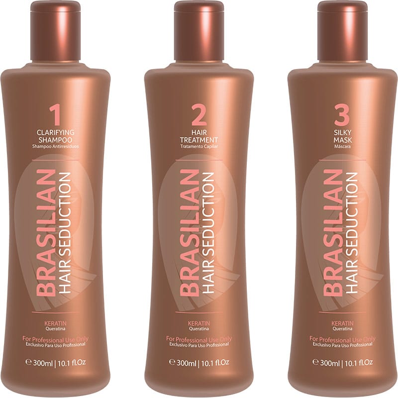 Brasilian Hair Seduction Hair Treatment Kit 300ml