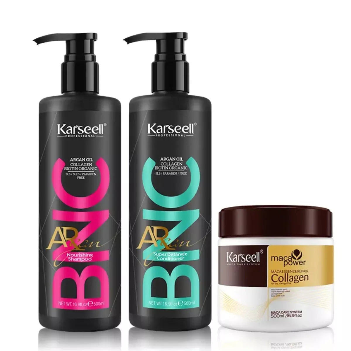 Karseell BNC Shampoo and conditioner set + mask